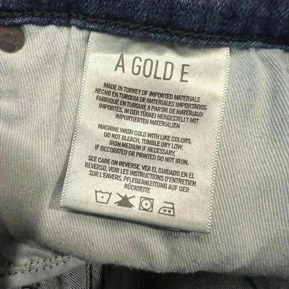 AGOLDE Sophie Hi Rise Distressed Skinny Crop Jeans - Picture 9 of 10